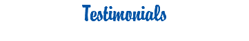 Testimonials